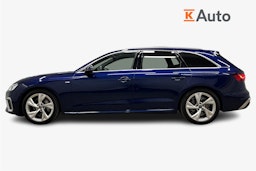 sininen Audi A4 2024 kuva 6.