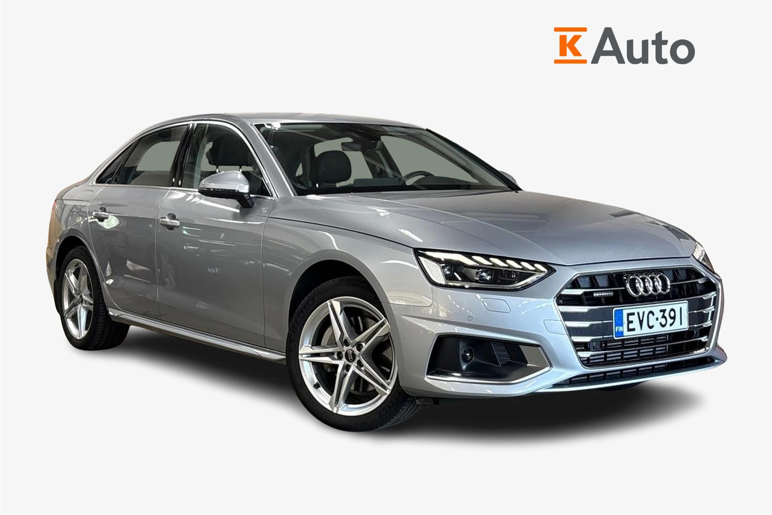 harmaa Audi A4 2024 kuva 1.