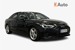 musta Audi A4 2024 kuva 1.