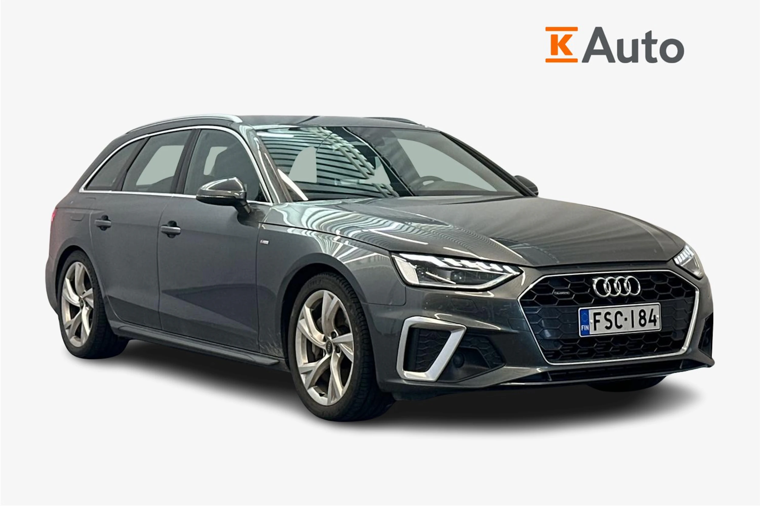 Harmaa Audi A4 2024 kuva 1.