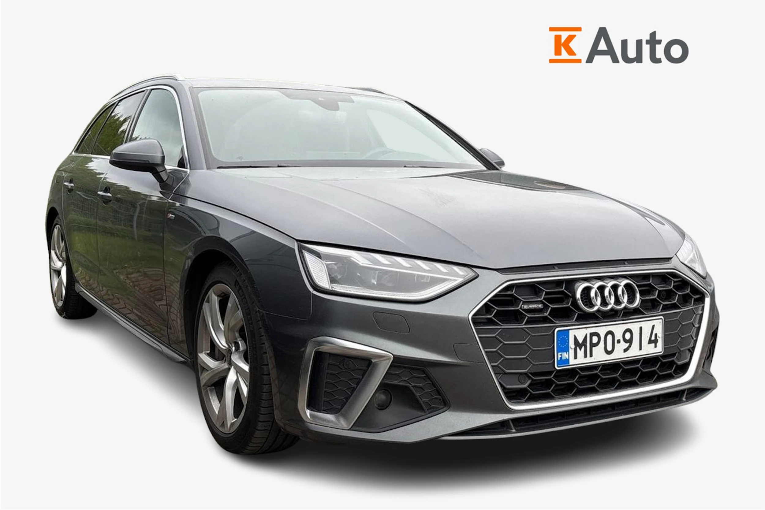 met. harmaa Audi A4 2024 kuva 1.