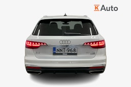valkoinen Audi A4 2024 kuva 3.