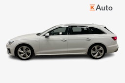 valkoinen Audi A4 2024 kuva 5.