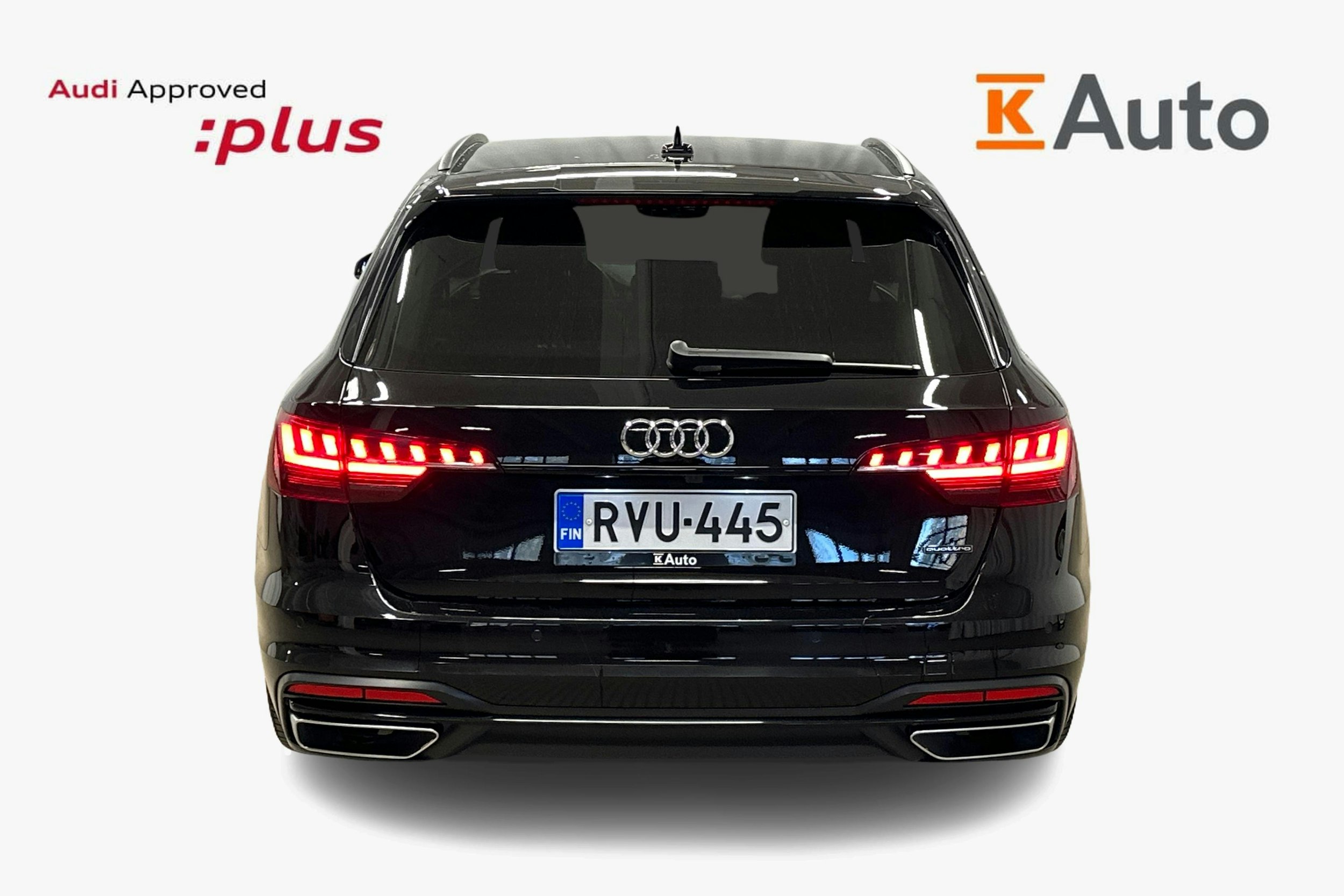 musta Audi A4 2024 kuva 3.