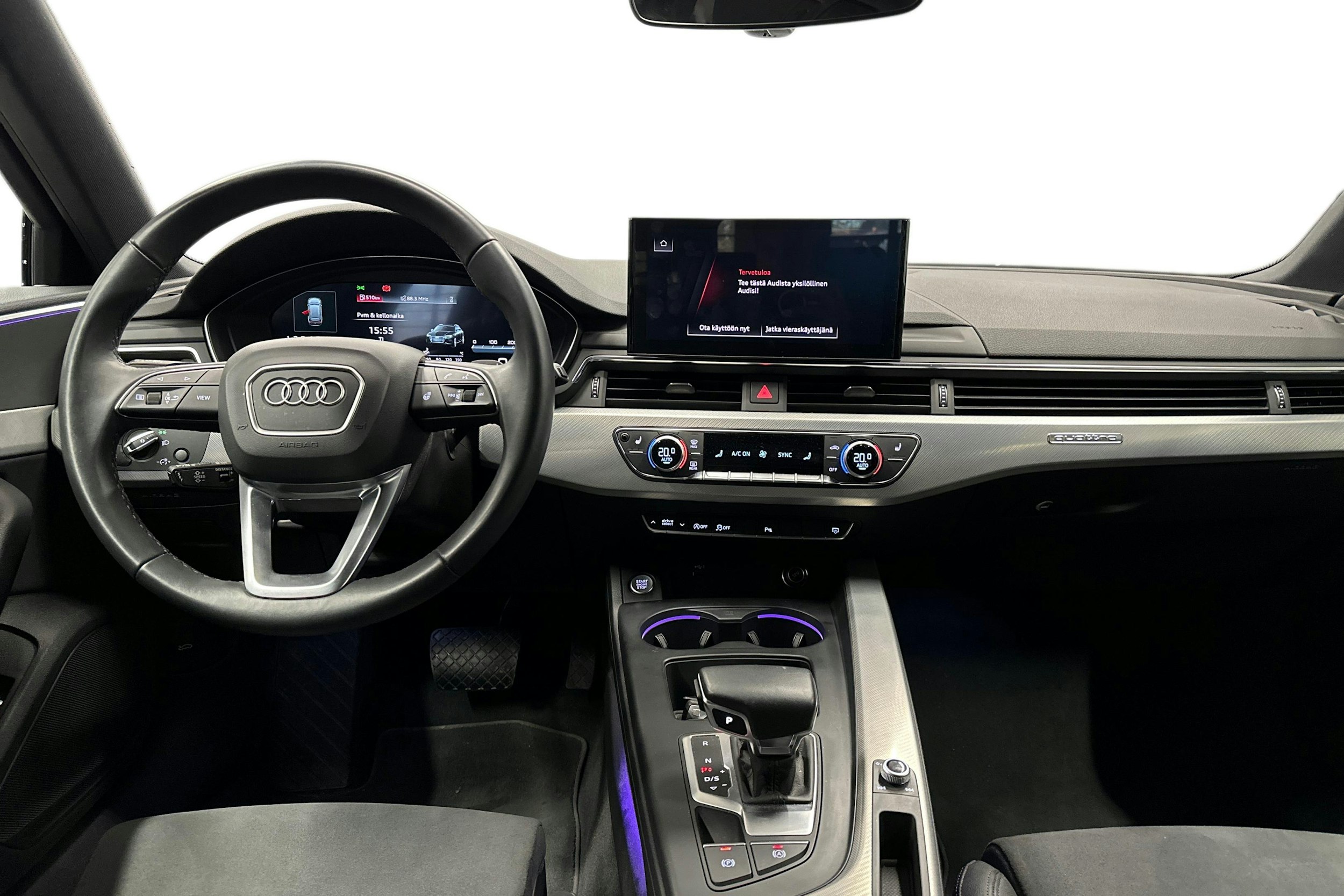 musta Audi A4 2024 kuva 7.