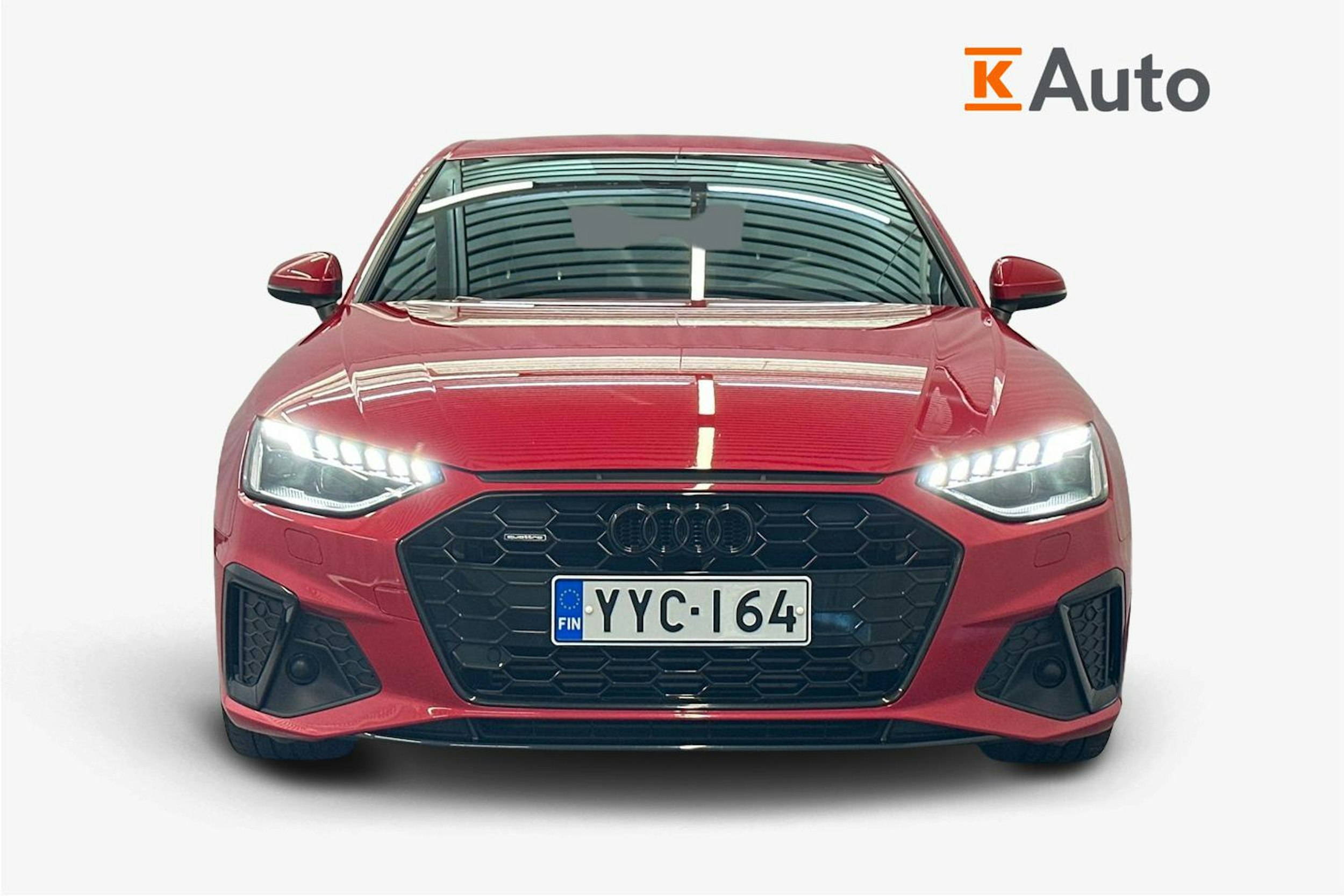 punainen Audi A4 2024 kuva 4.