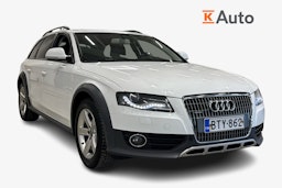 valkoinen Audi A4 allroad quattro 2009 kuva 1.