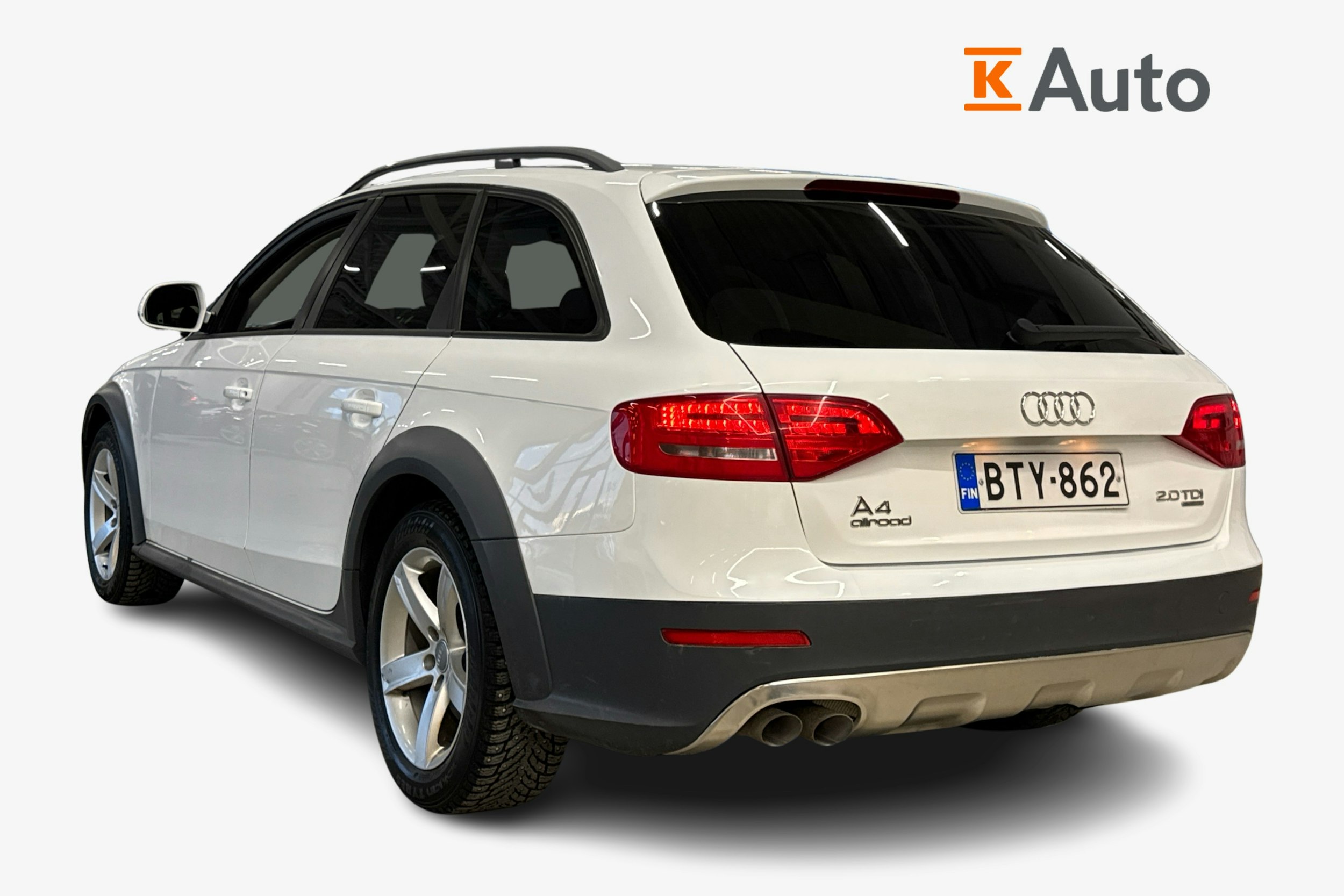 valkoinen Audi A4 allroad quattro 2009 kuva 2.