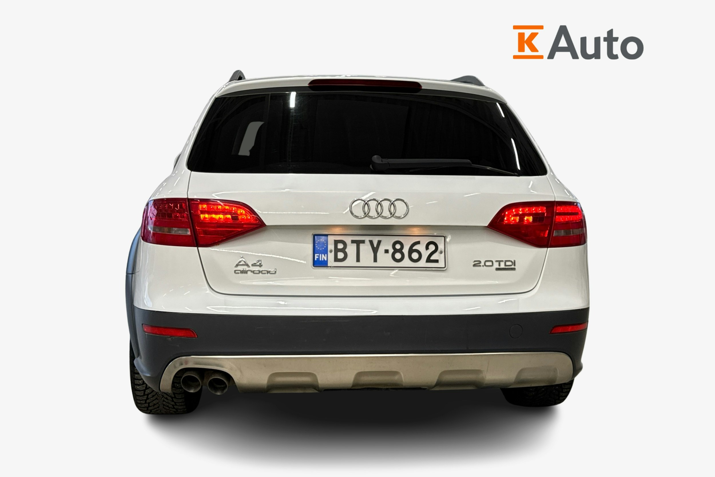 valkoinen Audi A4 allroad quattro 2009 kuva 3.