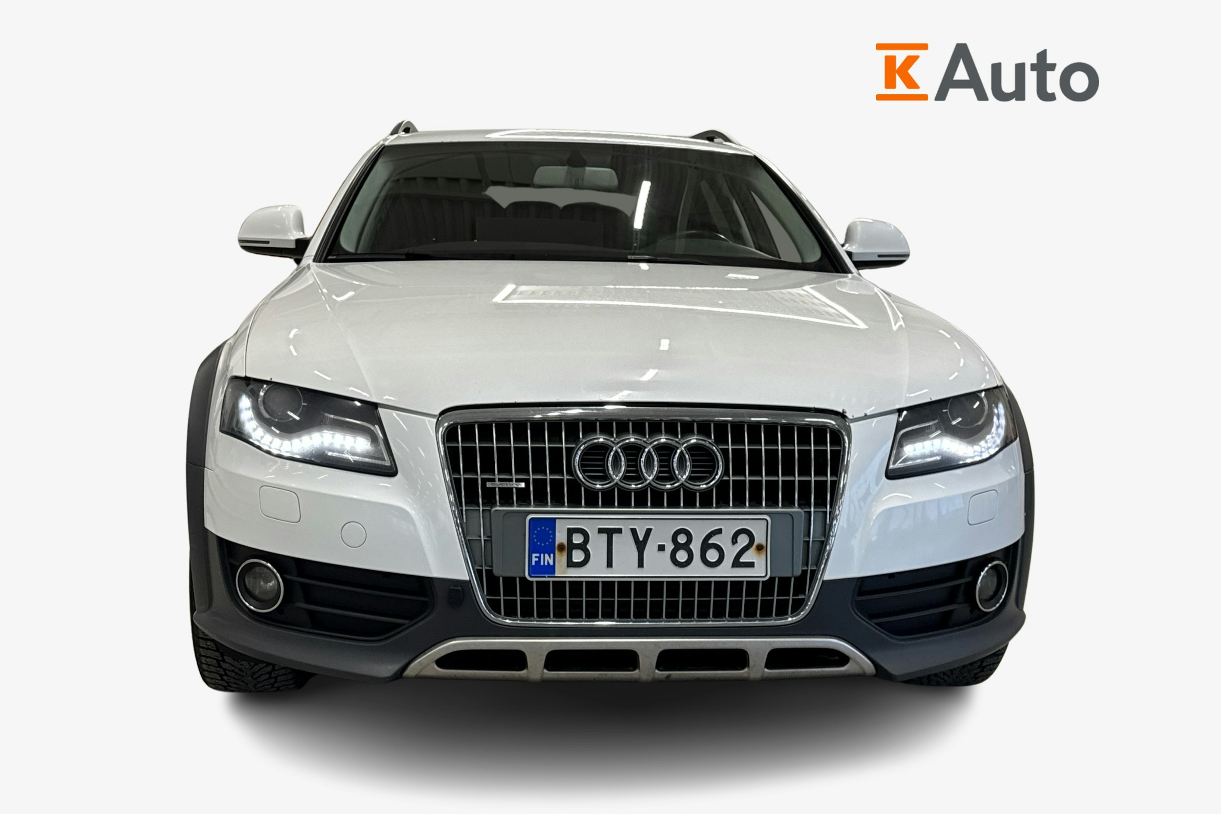 valkoinen Audi A4 allroad quattro 2009 kuva 4.