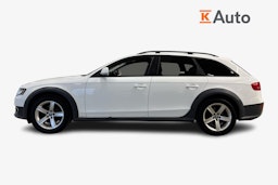 valkoinen Audi A4 allroad quattro 2009 kuva 5.