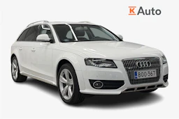 valkoinen Audi A4 allroad quattro 2011 kuva 1.
