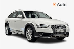 valkoinen Audi A4 allroad quattro 2013 kuva 1.
