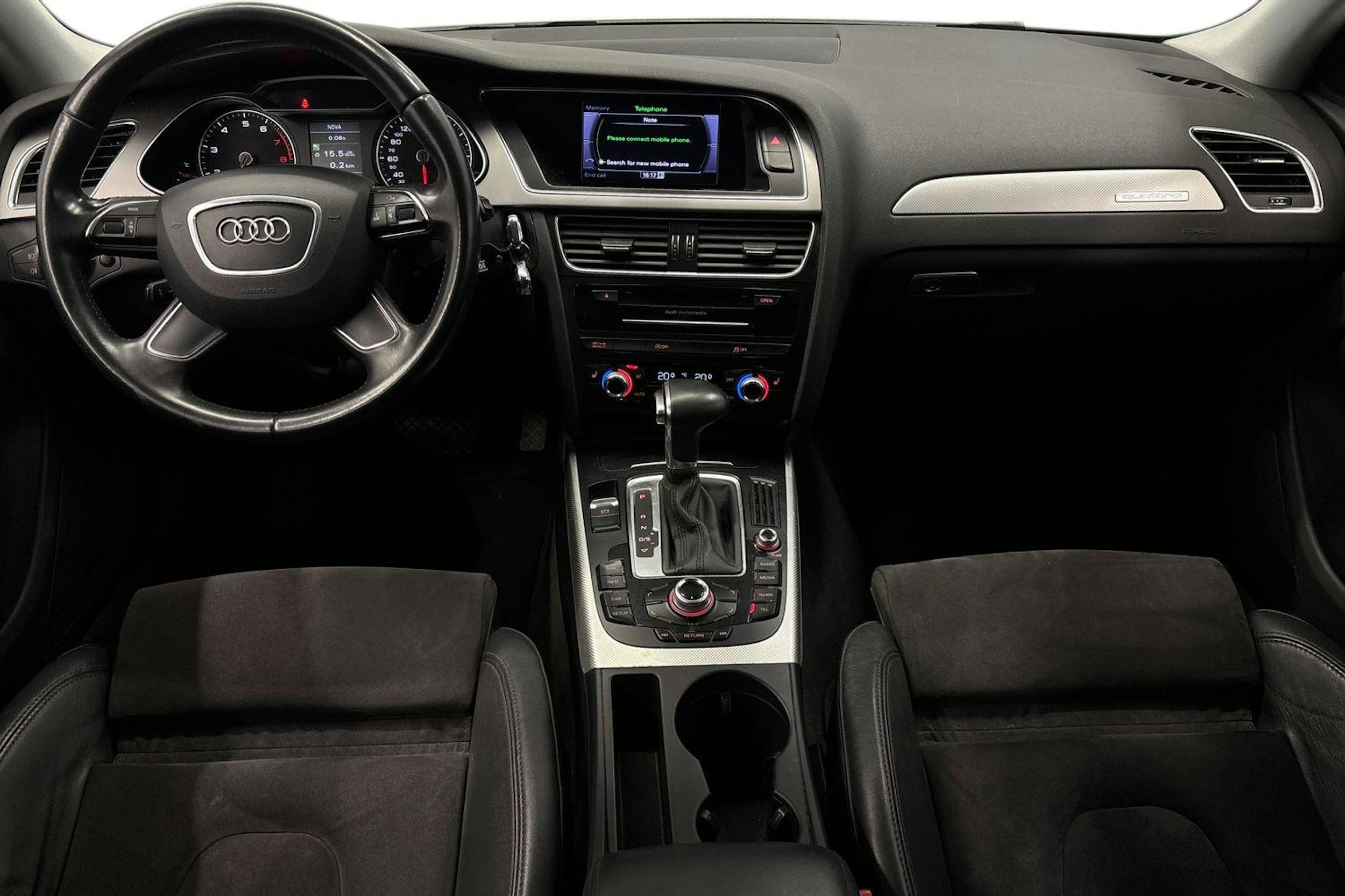 valkoinen Audi A4 allroad quattro 2013 kuva 7.