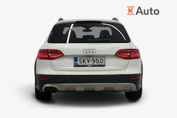 Valkoinen Audi A4 allroad quattro 2013 kuva 3.