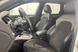Valkoinen Audi A4 allroad quattro 2013 kuva 12.