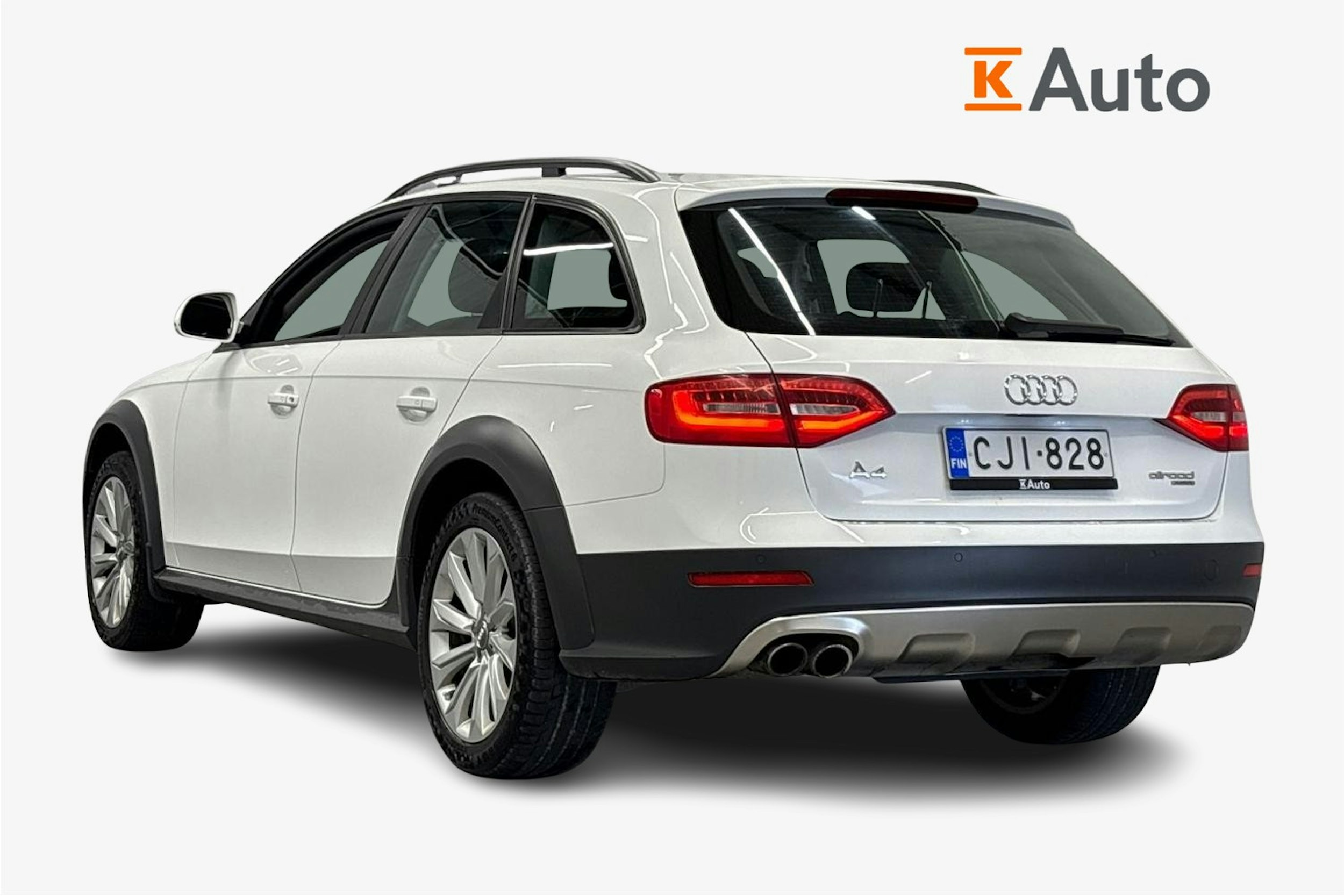 valkoinen Audi A4 allroad quattro 2014 kuva 2.