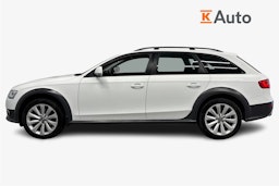 valkoinen Audi A4 allroad quattro 2014 kuva 6.