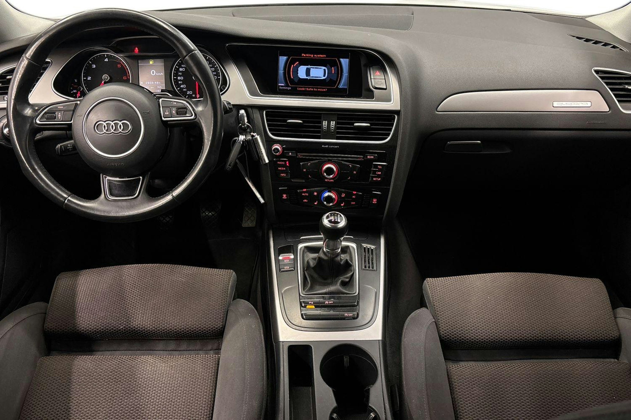 valkoinen Audi A4 allroad quattro 2014 kuva 9.