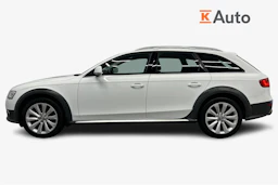 valkoinen Audi A4 allroad quattro 2014 kuva 5.