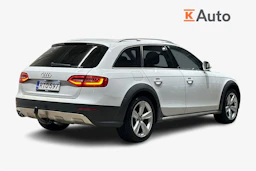 Valkoinen Audi A4 allroad quattro 2014 kuva 2.