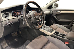 Valkoinen Audi A4 allroad quattro 2014 kuva 6.