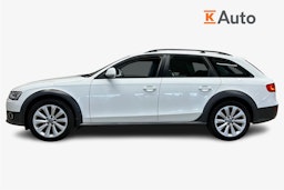 valkoinen Audi A4 allroad quattro 2014 kuva 6.