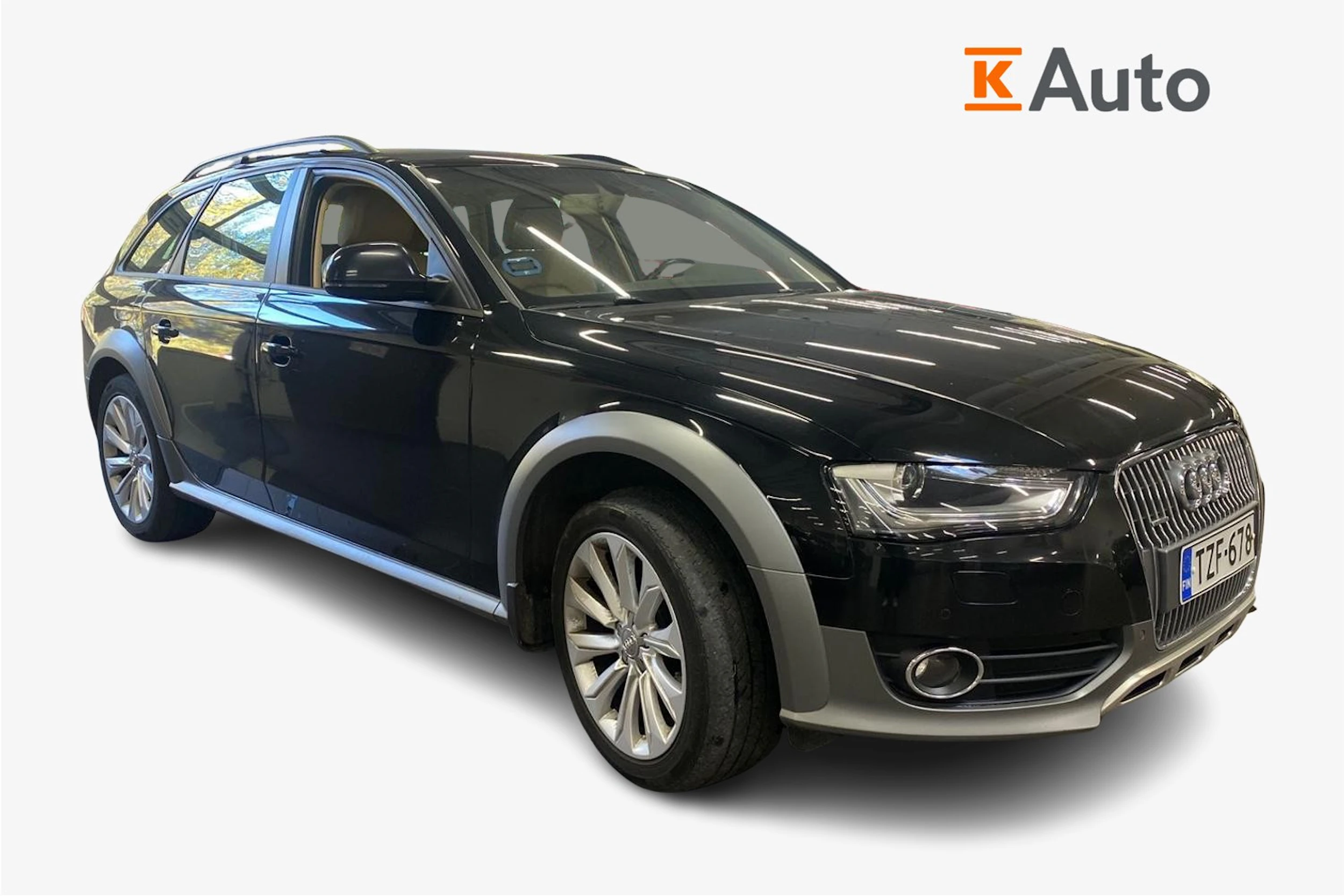 musta Audi A4 allroad quattro 2014 kuva 1.