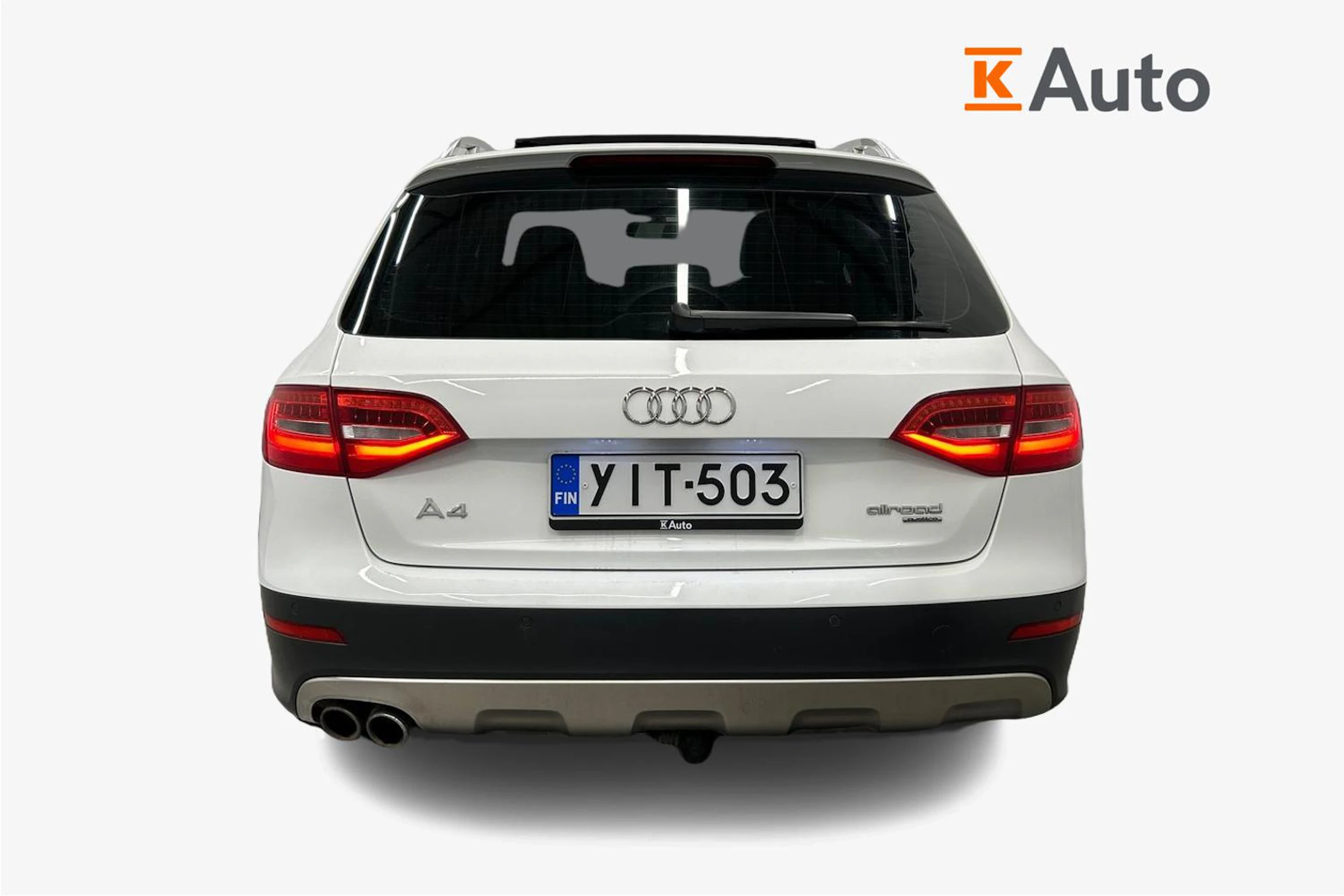 valkoinen Audi A4 allroad quattro 2015 kuva 4.