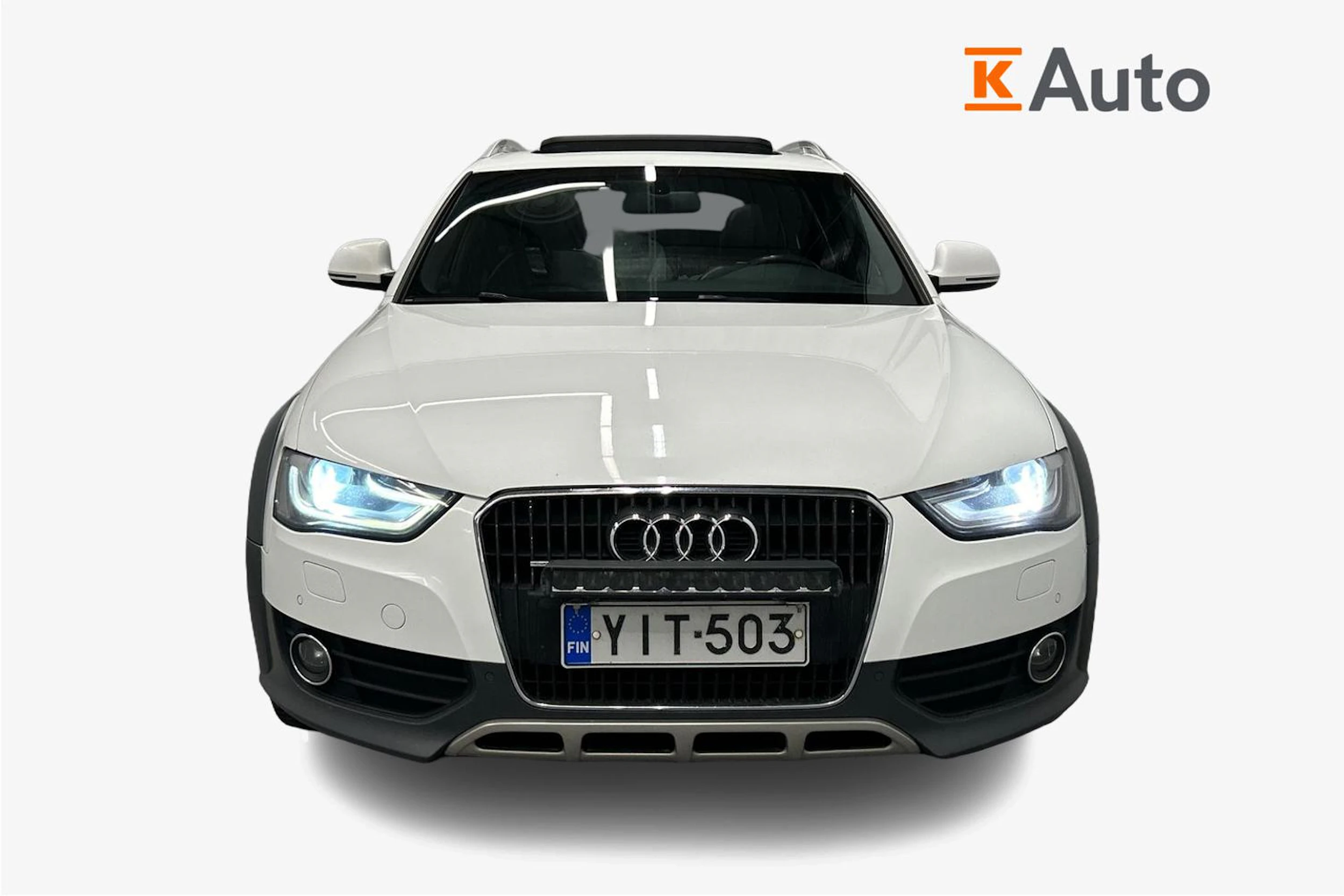 valkoinen Audi A4 allroad quattro 2015 kuva 5.