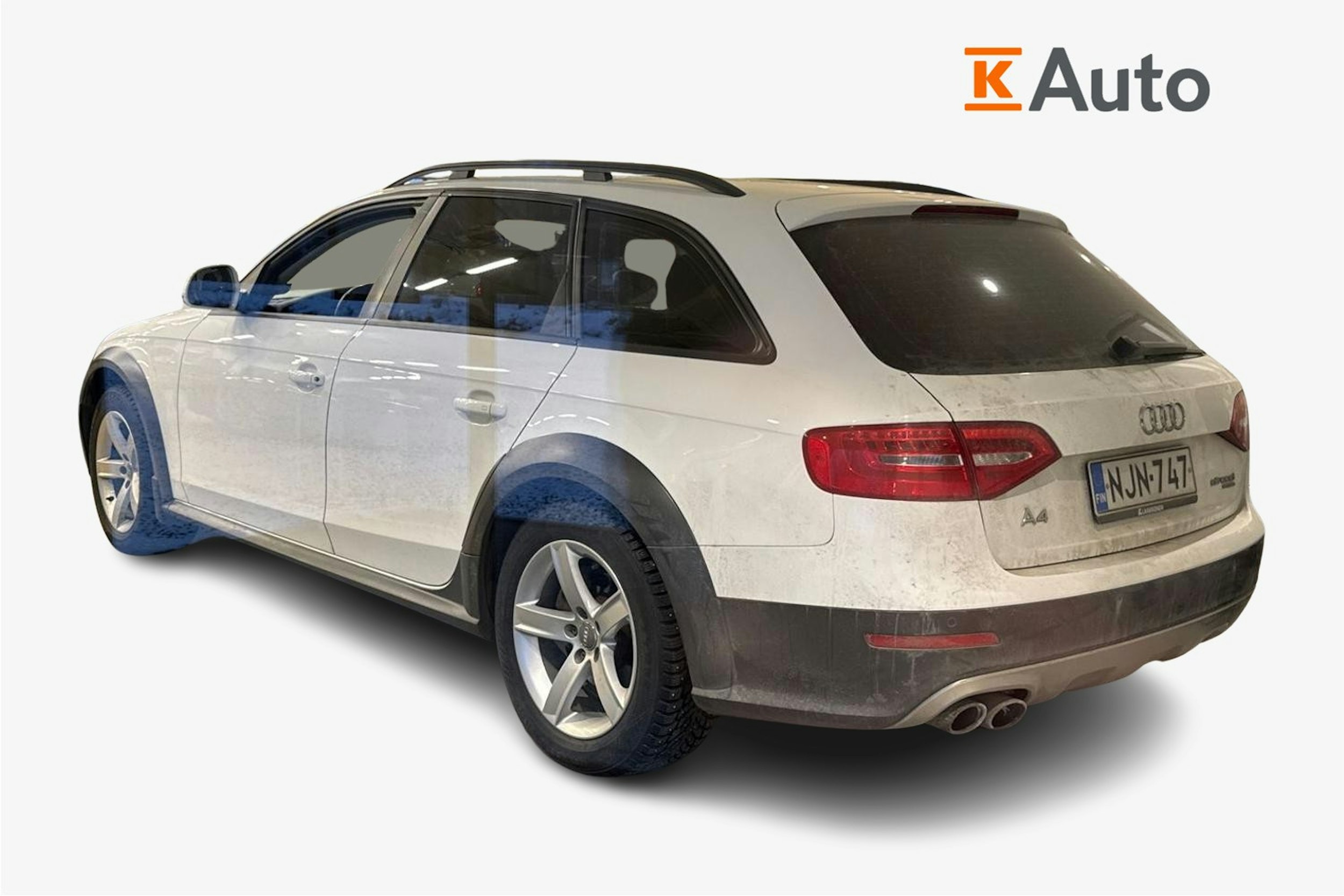 valkoinen Audi A4 allroad quattro 2015 kuva 2.
