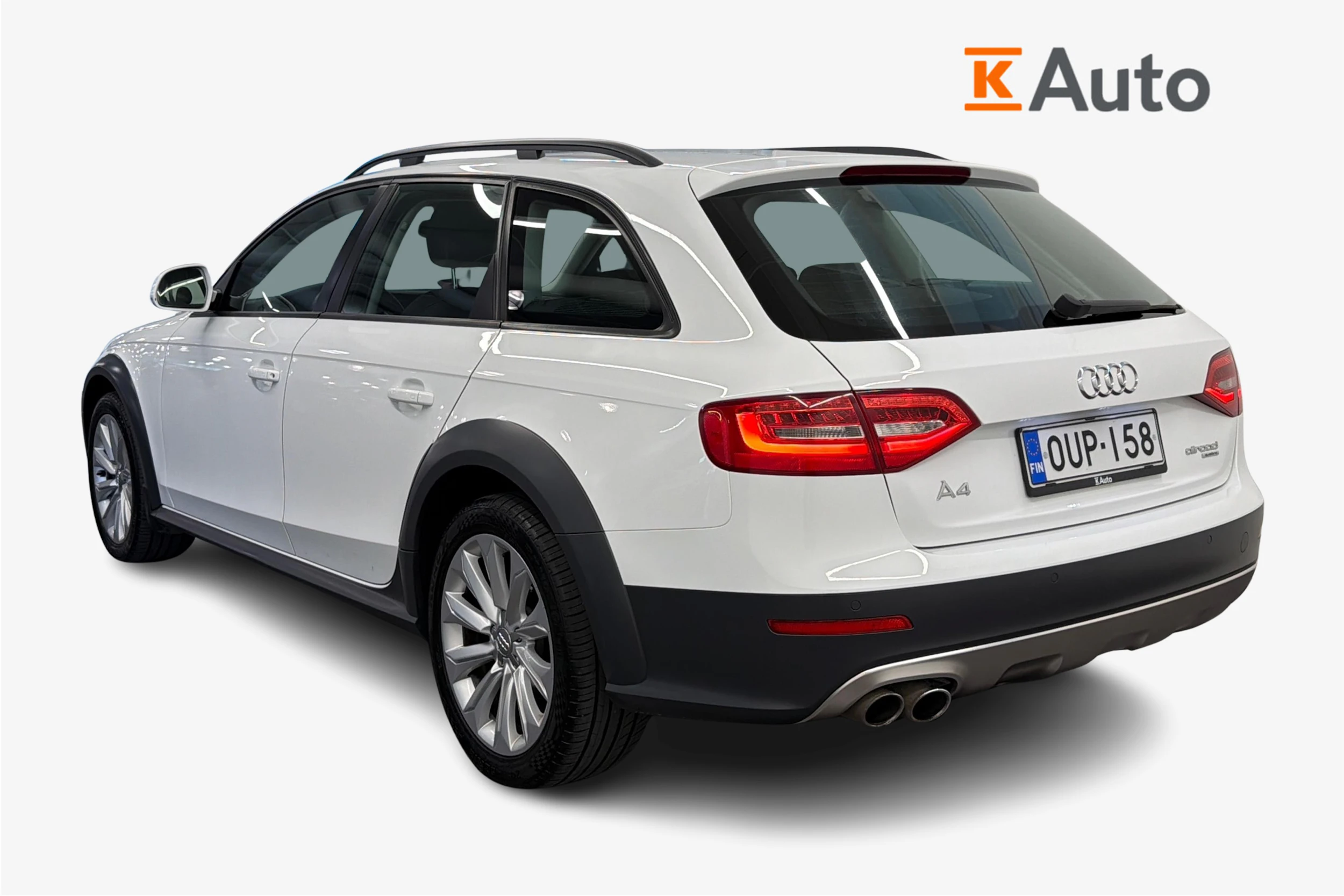 valkoinen Audi A4 allroad quattro 2014 kuva 2.