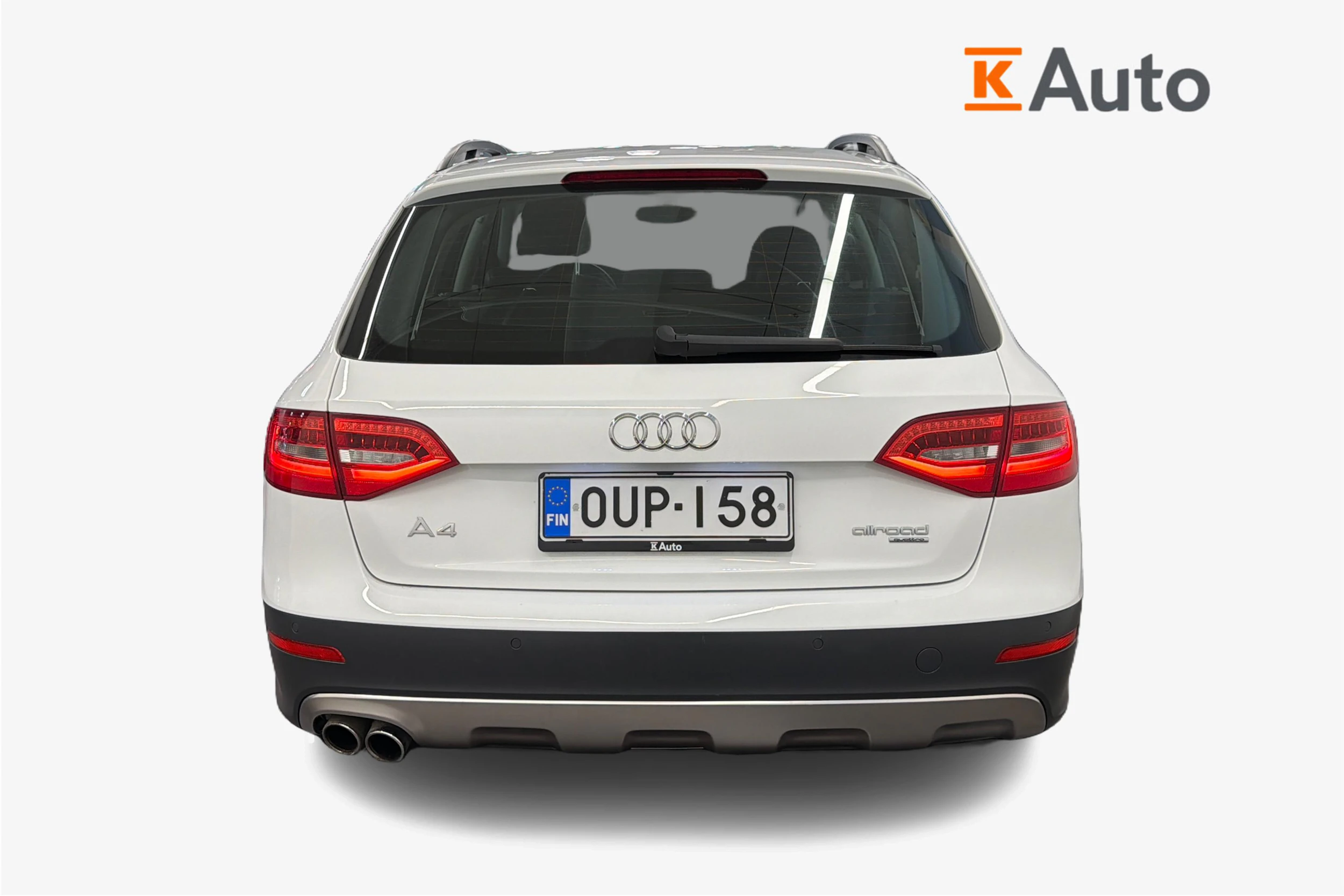 valkoinen Audi A4 allroad quattro 2014 kuva 3.