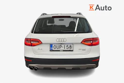 valkoinen Audi A4 allroad quattro 2014 kuva 3.
