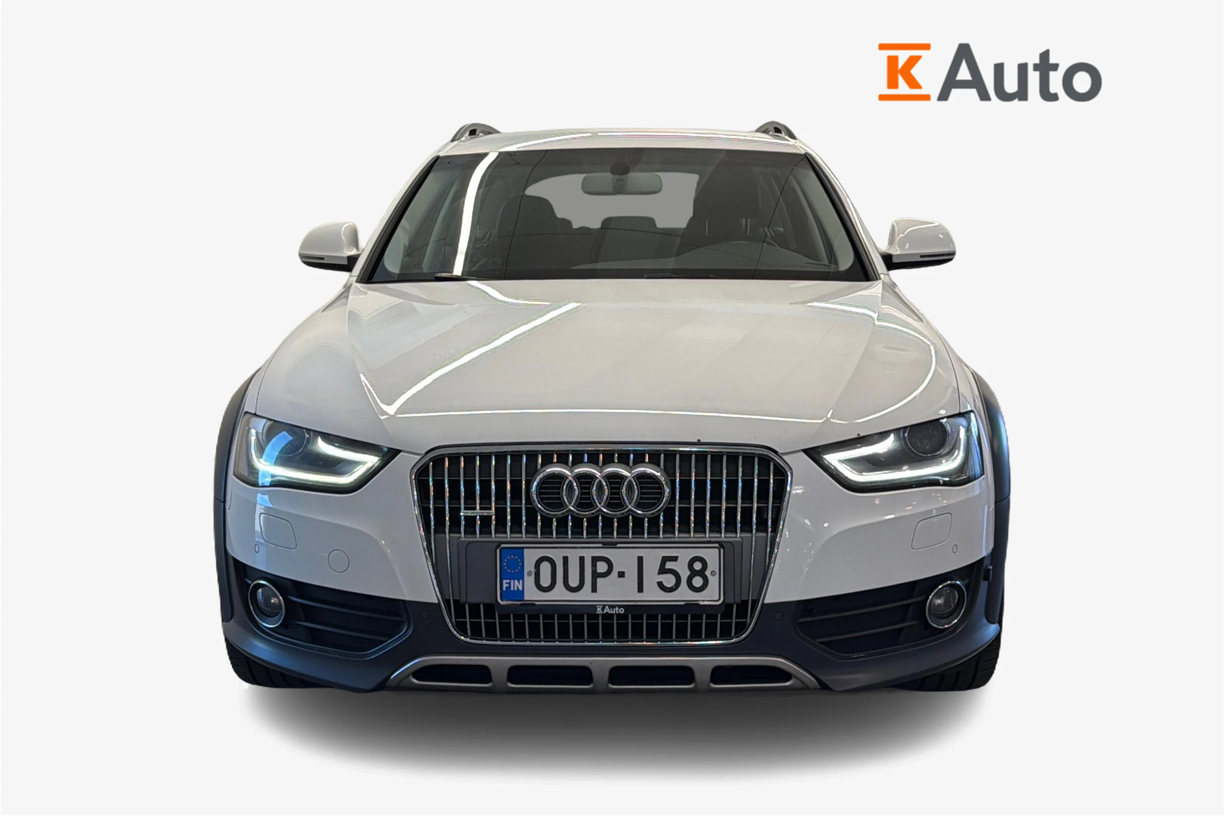 valkoinen Audi A4 allroad quattro 2014 kuva 4.