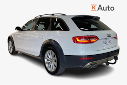 Valkoinen Audi A4 allroad quattro 2015 kuva 3.