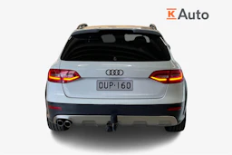 Valkoinen Audi A4 allroad quattro 2015 kuva 4.