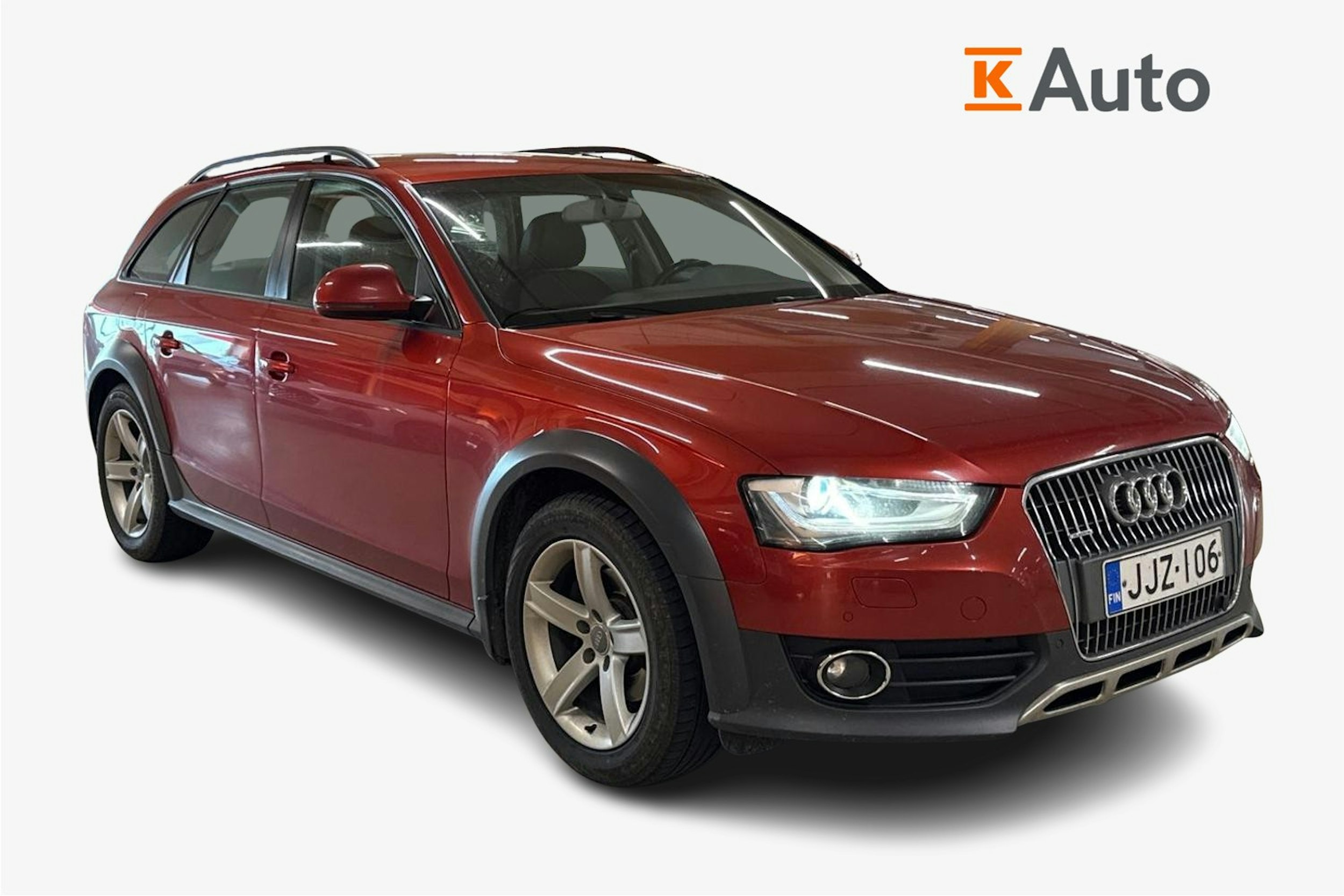 punainen Audi A4 allroad quattro 2016 kuva 1.