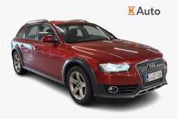 punainen Audi A4 allroad quattro 2016 kuva 1.