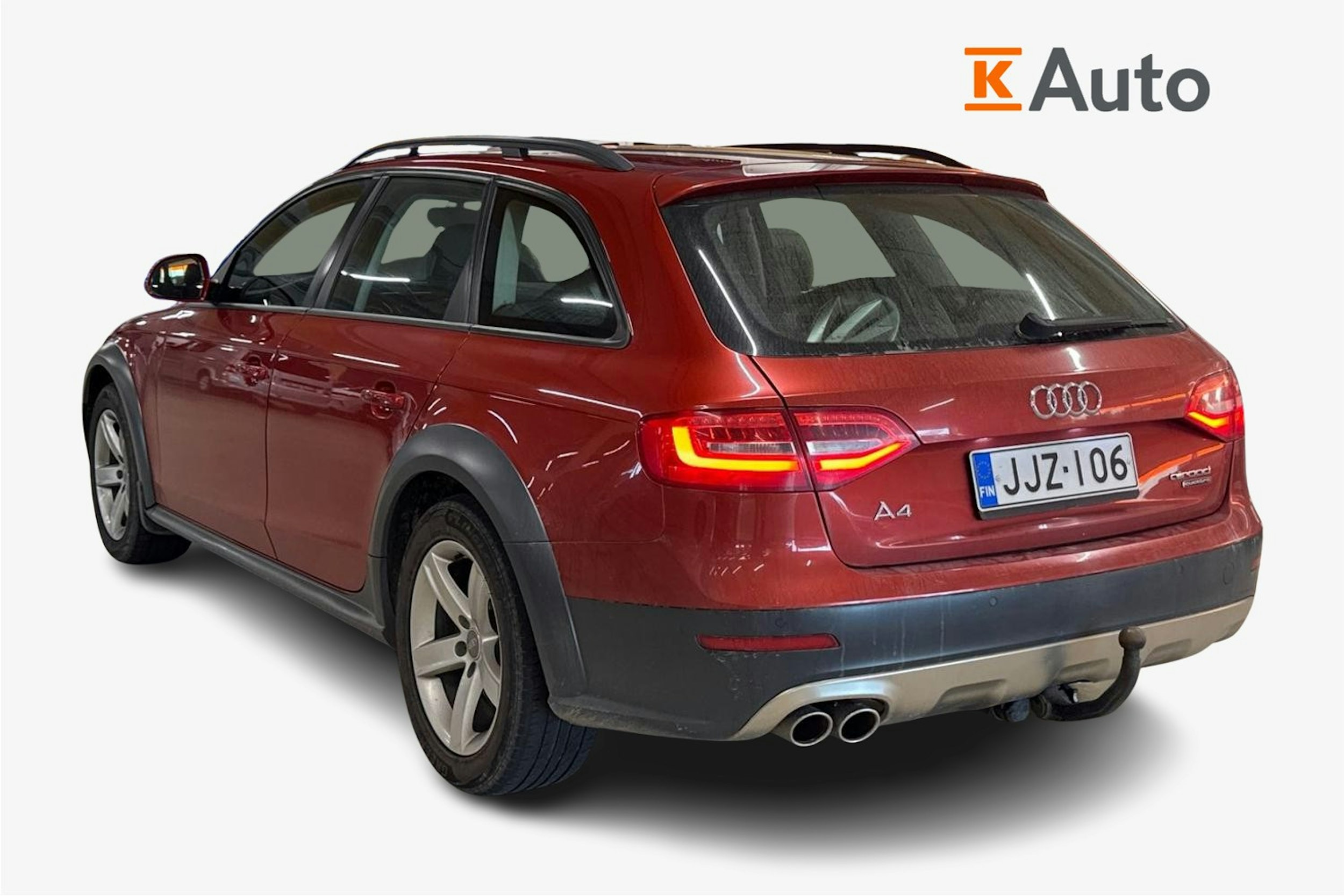 punainen Audi A4 allroad quattro 2016 kuva 2.