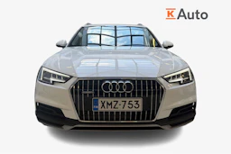 Valkoinen Audi A4 allroad quattro 2017 kuva 4.