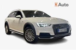 valkoinen Audi A4 allroad quattro 2016 kuva 1.