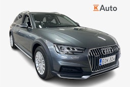 met. harmaa Audi A4 allroad quattro 2017 kuva 1.