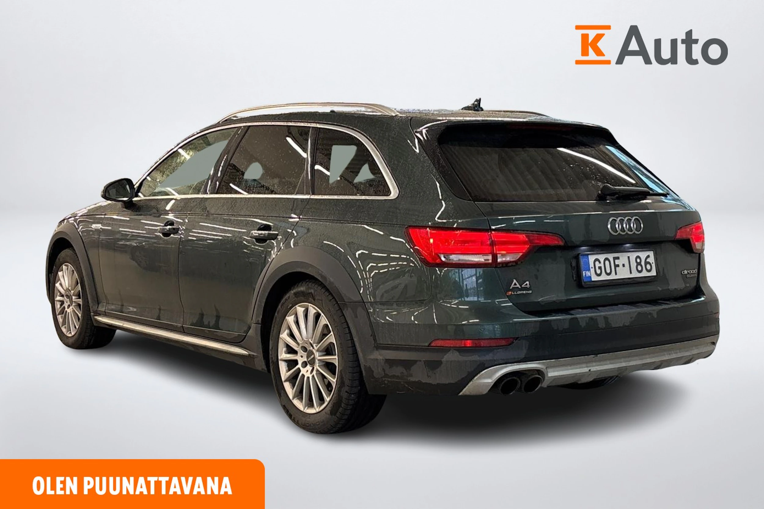 sininen Audi A4 allroad quattro 2017 kuva 2.