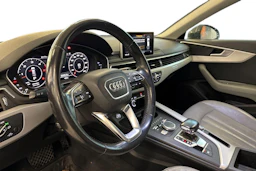 sininen Audi A4 allroad quattro 2017 kuva 3.