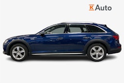 sininen Audi A4 allroad quattro 2017 kuva 6.