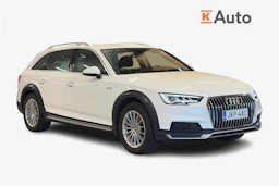 valkoinen Audi A4 allroad quattro 2018 kuva 1.
