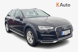 musta Audi A4 allroad quattro 2017 kuva 1.