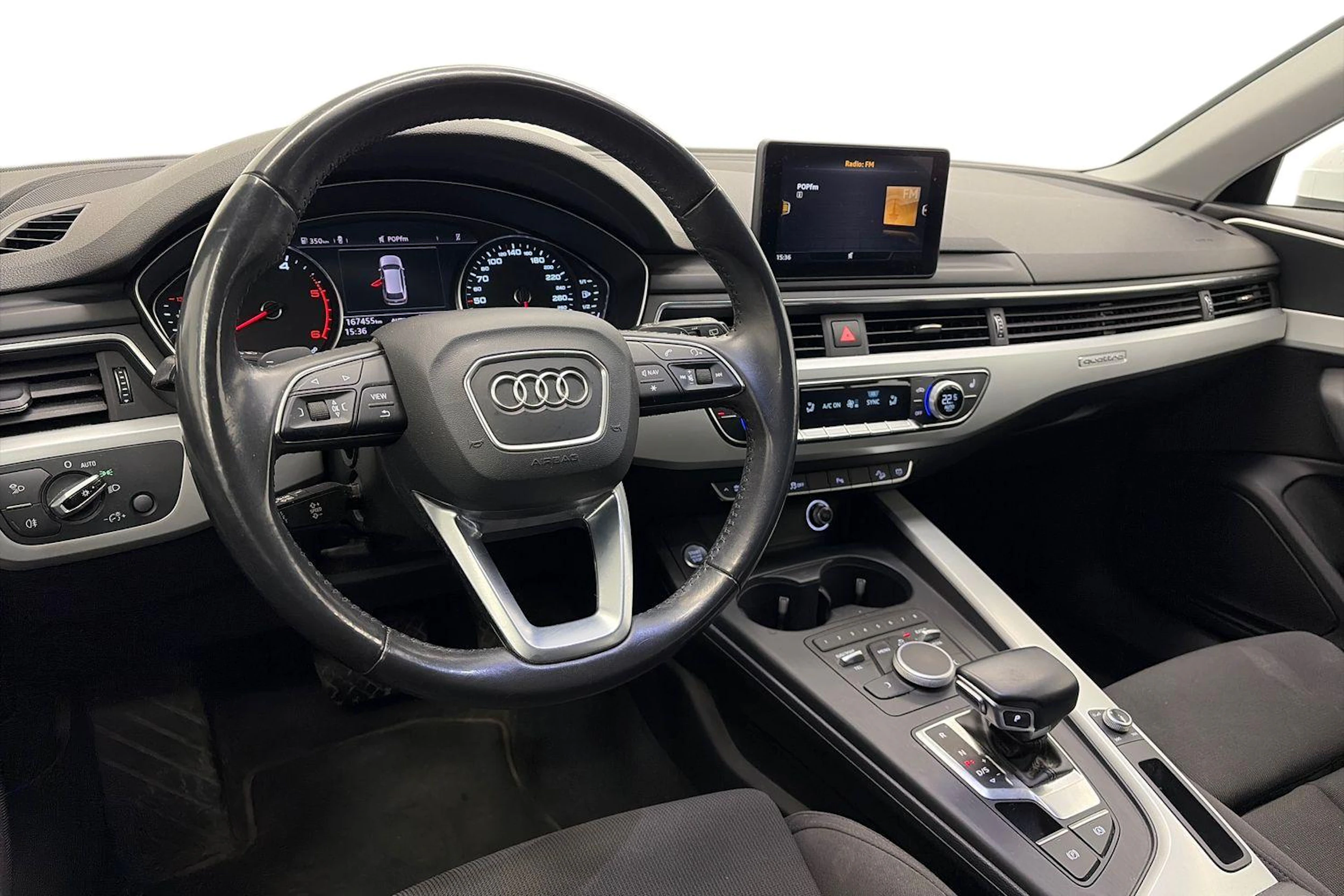 valkoinen Audi A4 allroad quattro 2017 kuva 6.