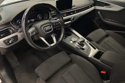 Valkoinen Audi A4 allroad quattro 2017 kuva 7.